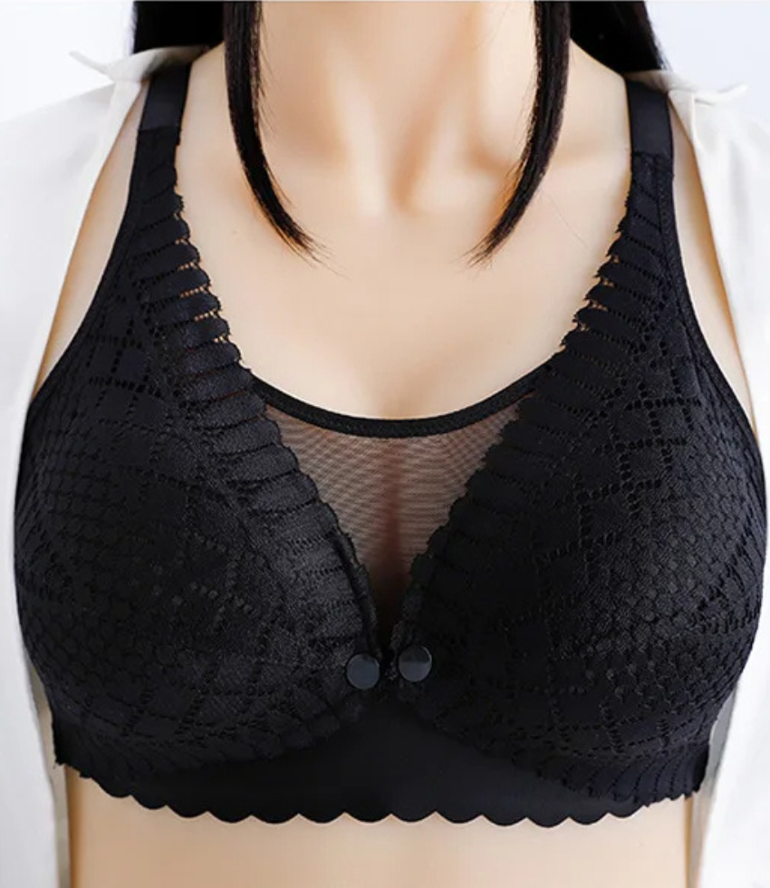 Feather Light Anti Sagging Gathering Nursing Bra